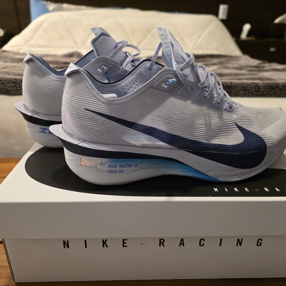 Nike Blue and Gray Racing Sneakers